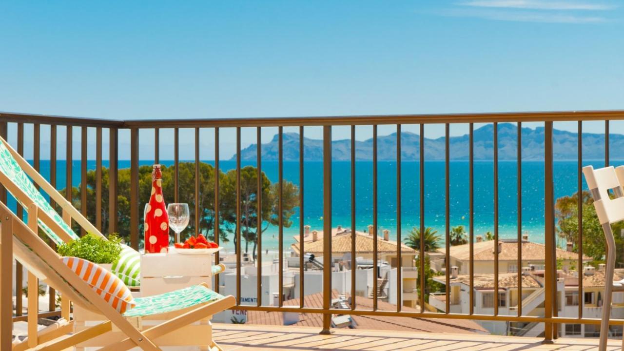 Apartment The Shell Ii, Beach Views And Pool Alcudia  Zewnętrze zdjęcie